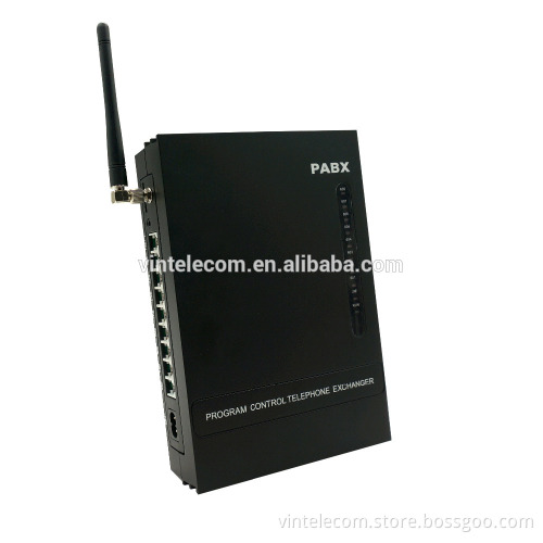 China PABX factory VinTelecom supply / GSM Wireless PSTN Wired PBX Phone System / MS108-GSM / New design
